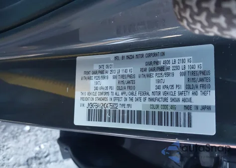 2021 Mazda Cx-5 Grand Touring Reserve from USA, damaged, VIN JM3KFBAY2M0475802